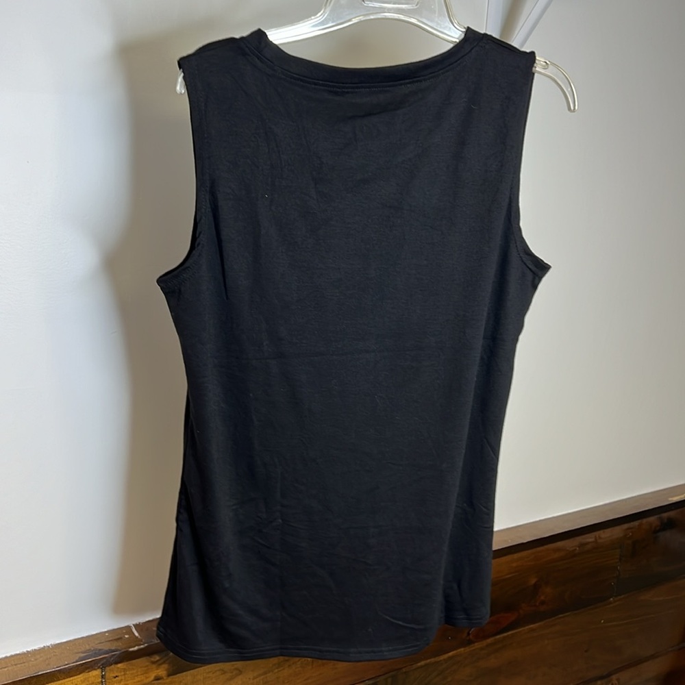 Taylor Swift Album Titles Black Tanktop- M - Picture 3 of 4